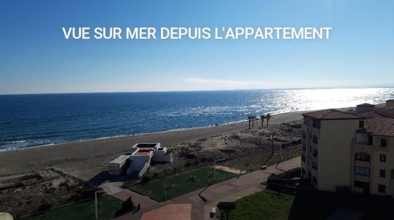 Appartement De Vacances - Splendide Vue Sur Mer, Parking Prive Le Barcarès Exteriér fotografie