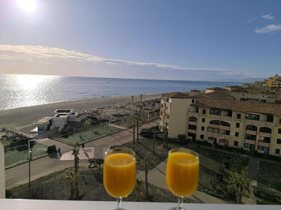 Appartement De Vacances - Splendide Vue Sur Mer, Parking Prive Le Barcarès Exteriér fotografie